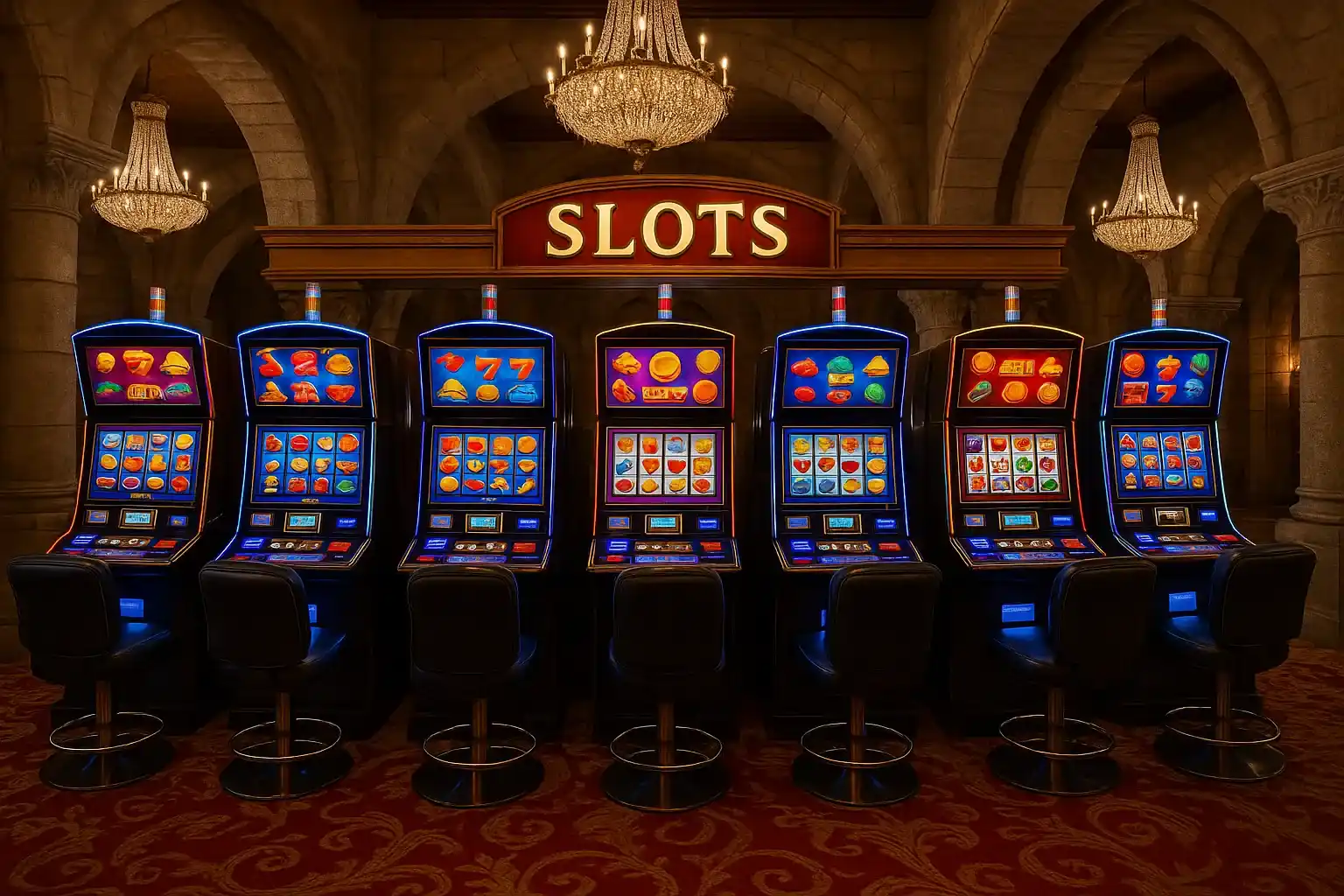 SLOT MACHINES